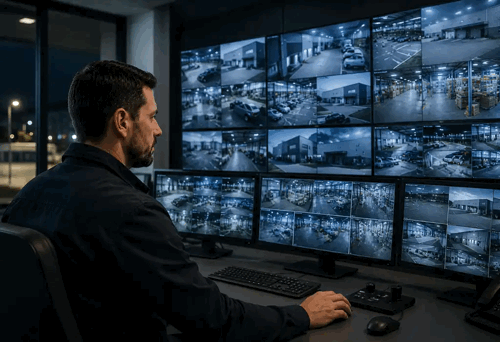 Bundesweite Videoüberwachungssysteme für mehrere Standorte