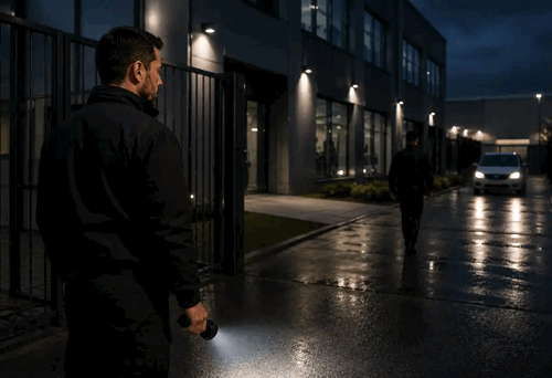Pförtnerdienste, Schließdienste und Streifenfahrten zur Prävention und Kontrolle