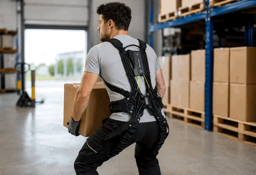 Rückenentlastung durch passives Exoskelett BionicBack