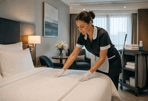 Zimmerservice und Housekeeping für Hotels und Pensionen