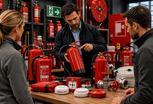 Feuerlöscher Wartung / Brandschutz