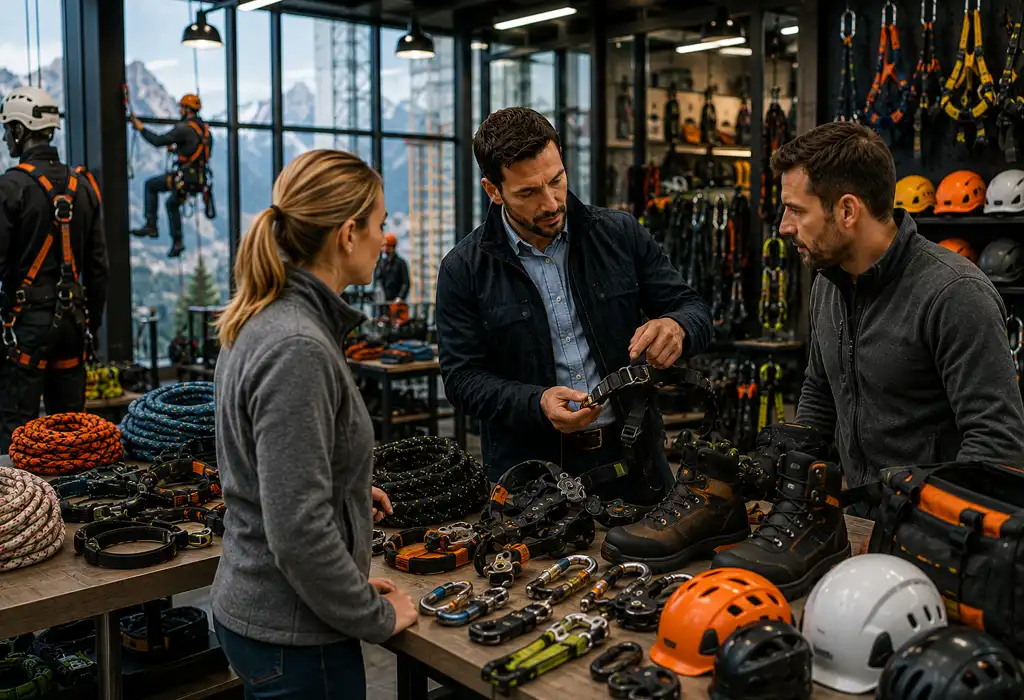 Workwear und Kletterequipment für Arbeitsschutz und Bergsport
