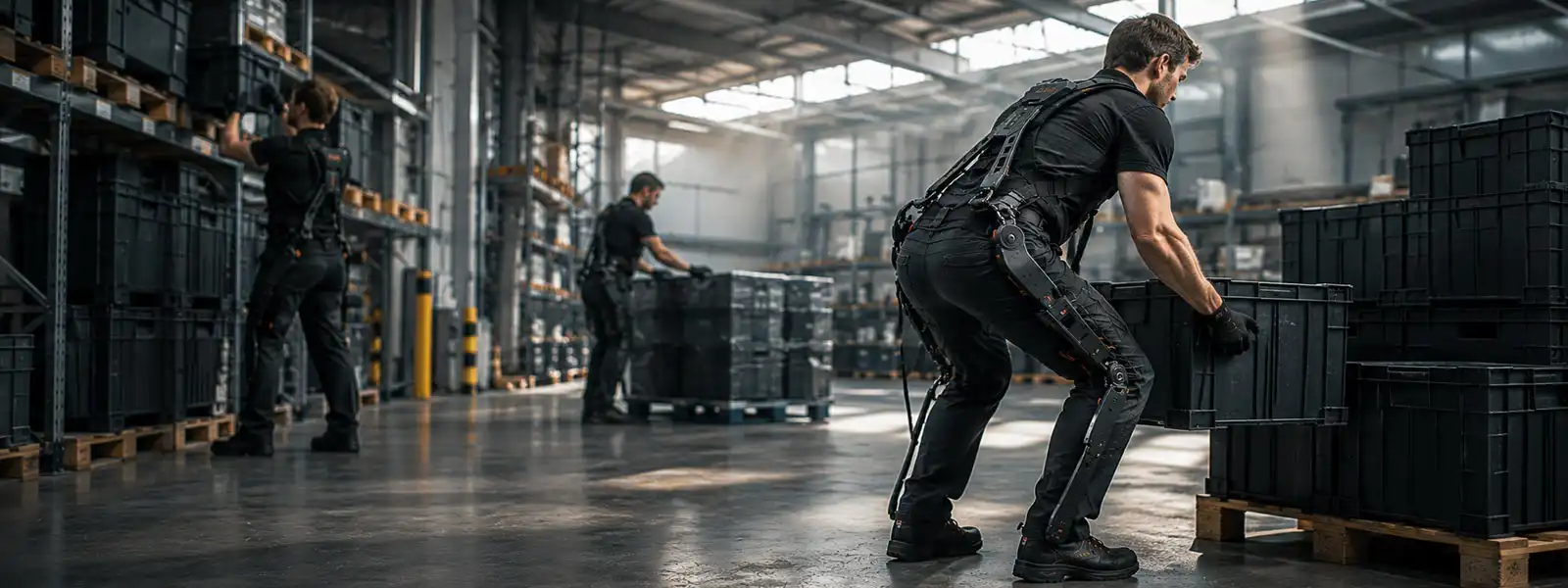 Passives Exoskelett BionicBack zur Rückenentlastung